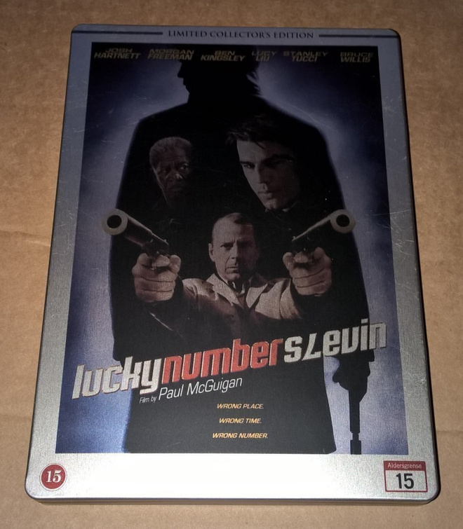 LUCKY NUMBER SLEVIN  STEELBOX  DVD