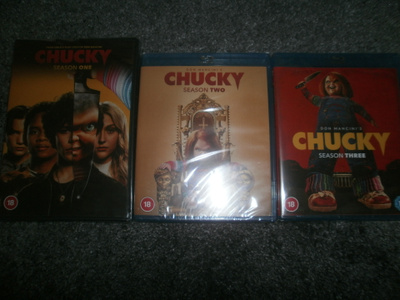 Chucky season 1-3 Dvd/Blu-ray