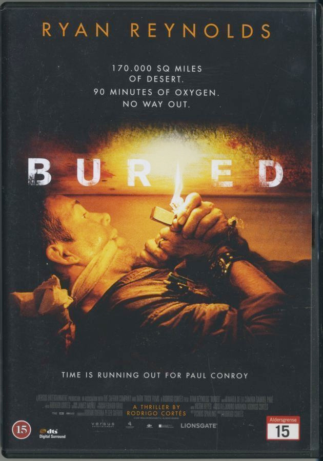 BURIED – HAUDATTU - Suomi-DVD 2009 - Ryan Reynolds