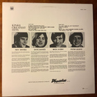 KINKS :” Greatest hits”, vinyyli lp - pikkukuva 2