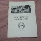Mouhijärven Osuuskauppa 40 vuotta (1920-1960) - pikkukuva 1