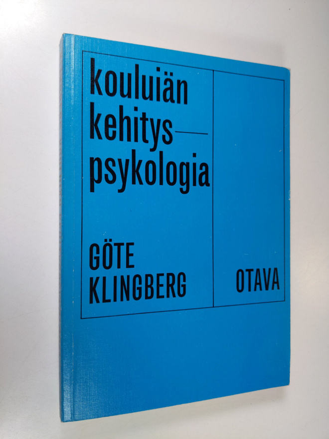 Göte Klingberg : Kouluiän kehityspsykologia