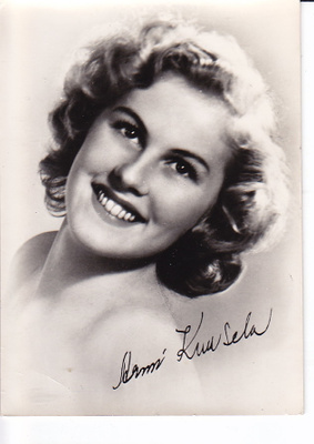 VANHA Postikortti Armi Kuusela Miss Universum 1952