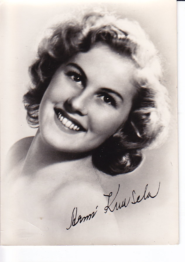 VANHA Postikortti Armi Kuusela Miss Universum 1952