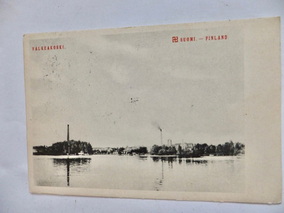 VANHA Postikortti Valkeakoski 1909