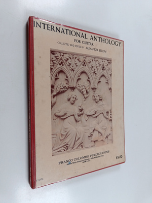 Alexander Bellow : International anthology for guitar
