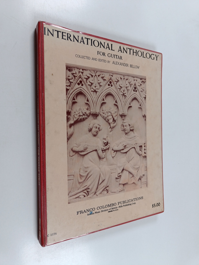 Alexander Bellow : International anthology for guitar