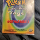 Wartortle (E8) [Topps Pokemon the First Movie Black Topps - pikkukuva 2