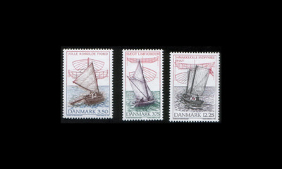 Tanska 1127-9 ** Puujollia (1996)