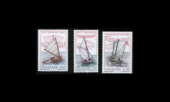 Tanska 1127-9 ** Puujollia (1996)