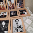 Upeat Elvis Presley taulut puukehyksin 13 kpl 8 € kpl - pikkukuva 2