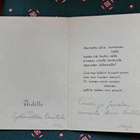 Kukkia,krassit, taittokortti, kulkenut1946 - pikkukuva 3