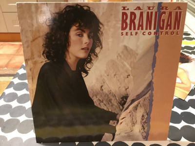 Laura Branigan Self control Lp 1984 Atlantic Ger press