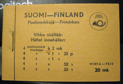 Postimerkki vihko1.4.1939 (Loo)