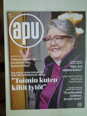 Apu lehti Nro 50/2023 (27.7)