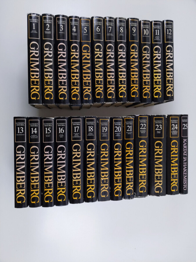 Carl Grimberg : Kansojen historia 1-25