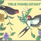 D127 30 MK ONNITTELUKORTTI (LINNUT) TELE PUHELUKORTTI - pikkukuva 1