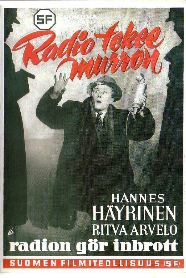 dvd, Radio tekee murron [jännitys, komedia]