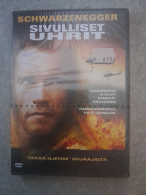 Sivulliset uhrit dvd,arnold schwarzenegger
