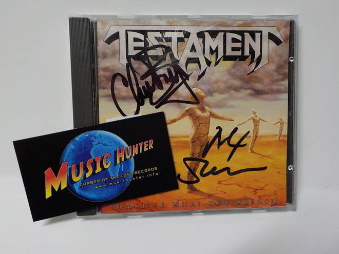 TESTAMENT - PRACTICE WHAT YOU PREACH CD + NIMMARIT