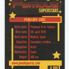 Famous SUPERSTARS n:o 009 PENELOPE CRUZ - pikkukuva 2