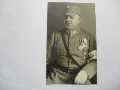 Helsinki suojeluskuntakapellimestari Dahlgran nimikirj. 1944