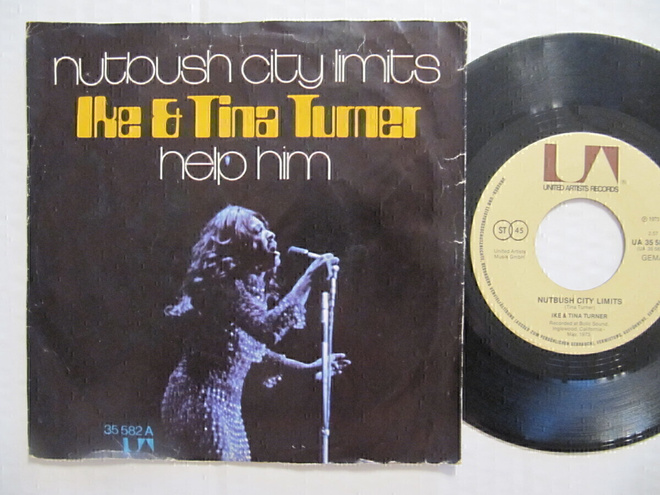 Ike & Tina Turner Nutbush City Limits / Help Him 7" sinkku