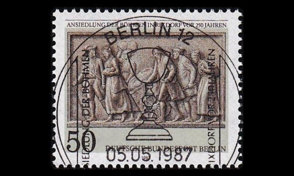 Berlin 784 o Böhmin siirtokunta Rixdorfissa 250v EPL (1987)