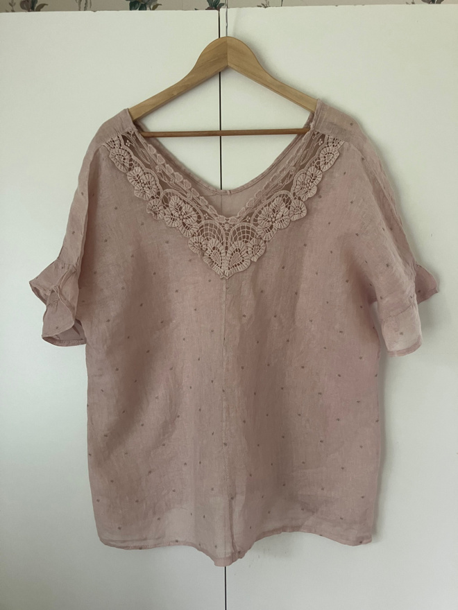 Made In Italy XL pusero pellavaa 100 %