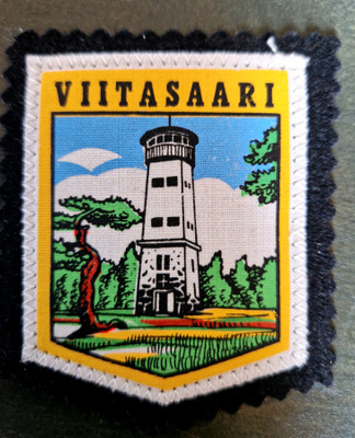 Viitasaari vintage kangasmerkki