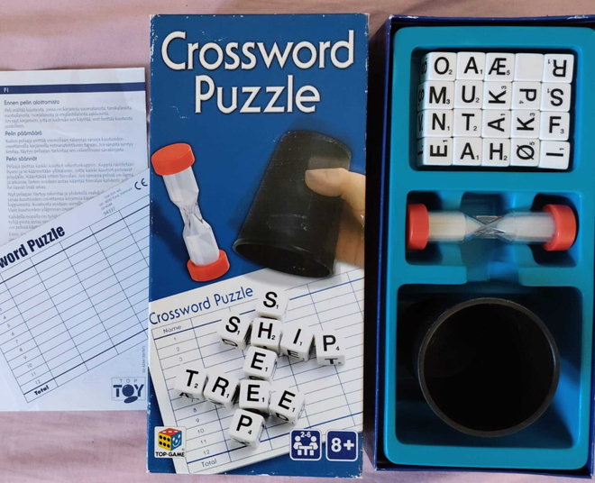 CROSSWORD PUZZLE – Kirjainnoppapeli suomeksi 2007, Ristisana