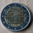 2 € kolikko 2016 Georg Henrik von Wright - pikkukuva 1