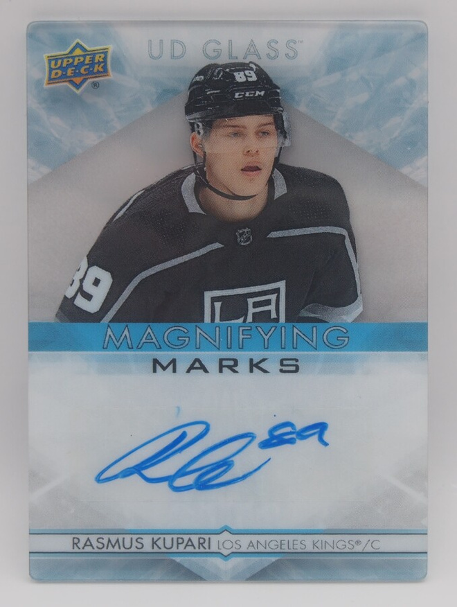 2021-22 Upper deck Ovation Magnifying marks Rasmus Kupari