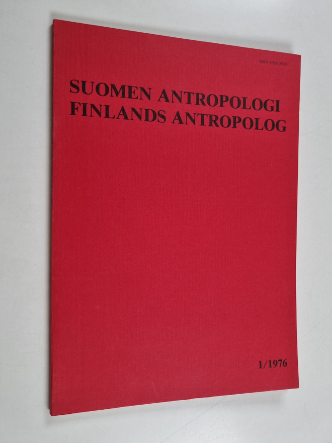 Suomen Antropologi Finlands Antropolog 1/1976