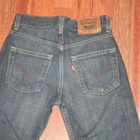 LEVIS Jeans 514 Tummansininen koko 25/25 vyötärö/lahje - pikkukuva 3