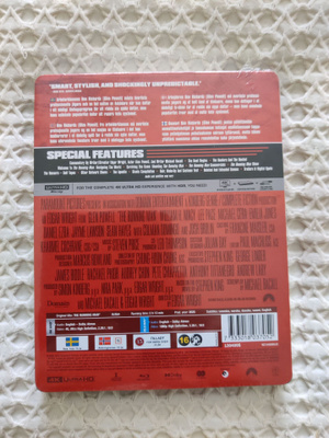 Running man 4k ultra hd steelbook uusi.