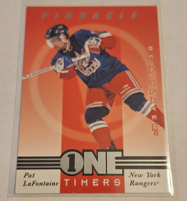 1997-98 Pinnacle Be A Player One Timers Pat LaFontaine #15