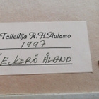 R.H.Aulamo, Ekerö Åland öljyväri 4 kpl sarja ALE! - pikkukuva 4