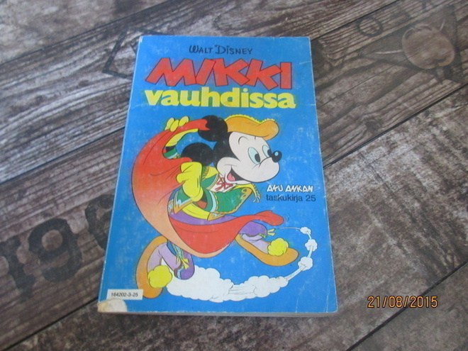 Aku Ankan taskukirja 25 - Mikki Vauhdissa (2.painos)
