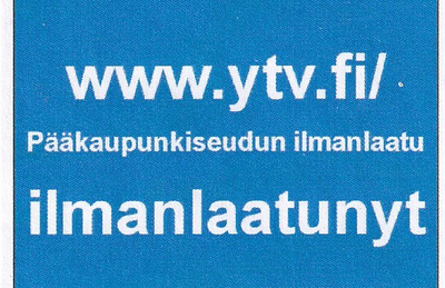 Helsinki, ilmanlaatunyt. www.ytv.fi/ . s41