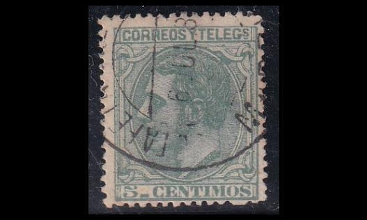 Espanja 177 o Alfonso XII 5 C (1879)