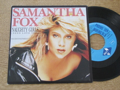 Samantha Fox Naughty Girls 7 45 Espanja 1988