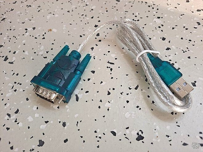 Sarjaportti USB Adapteri 9-pin RS232 COM Serial Port