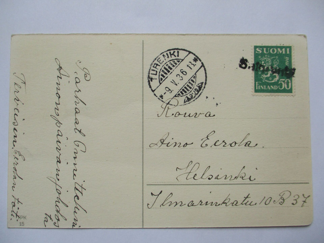 1936 Saloranta rivil + Turenki