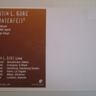 KULKEMATON MARTIN L. GORECOUNTERFEIT MAINOSKORTTI - pikkukuva 2