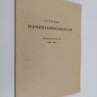 Svenska handelshögskolan årsberättelse 1960-1961 - pikkukuva 1