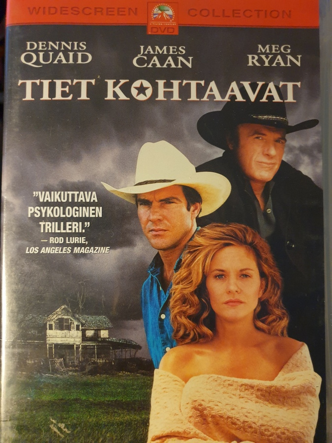 Tiet kohtaavat DVD (Dennis Quaid, meg ryan ja James Caan)