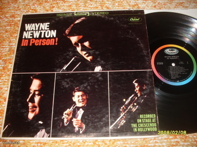 WAYNE NEWTON - In Person ! - LP 1964 pop,ballad VG+