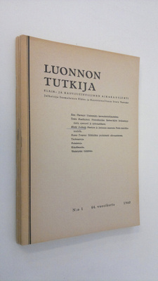 Luonnon tutkija vuosikerta 1960