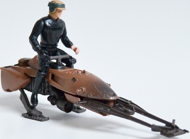 Star Wars: POTF2 - Speeder Bike & Luke Skywalker in Endor Ge